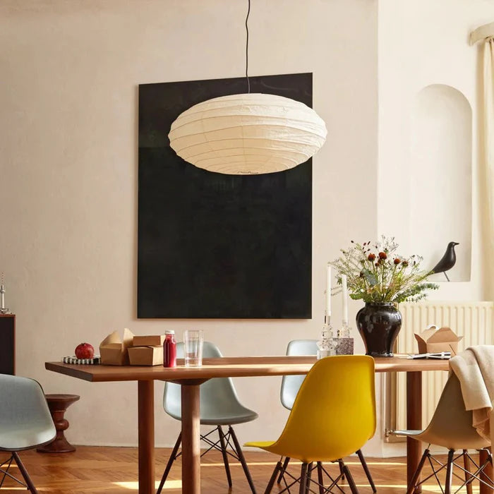 Wabi-Sabi Round Silk 50EN Pendant Light