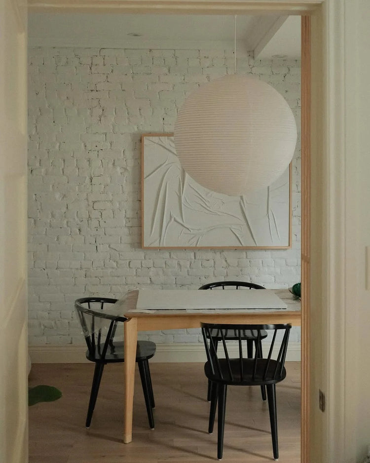 Akari 45A Washi Paper Round Series Pendant Lamp