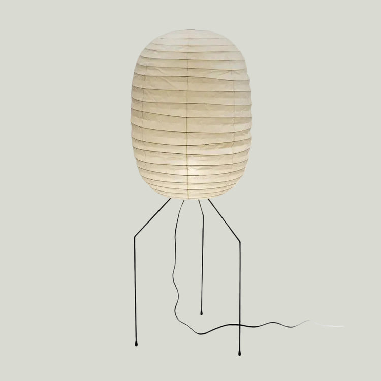 Ellipsa Rice Paper Lantern Floor Lamp