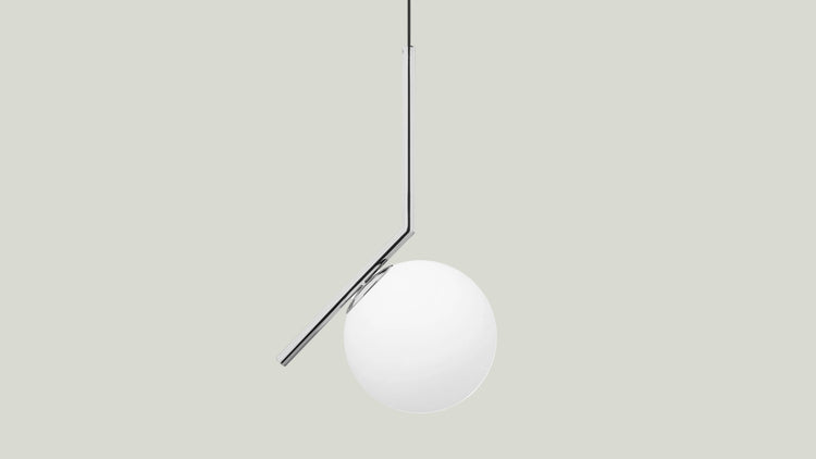IC - IC S1 Pendant Light. Chrome