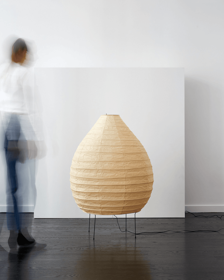 Washi Paper Lantern Floor Lamp