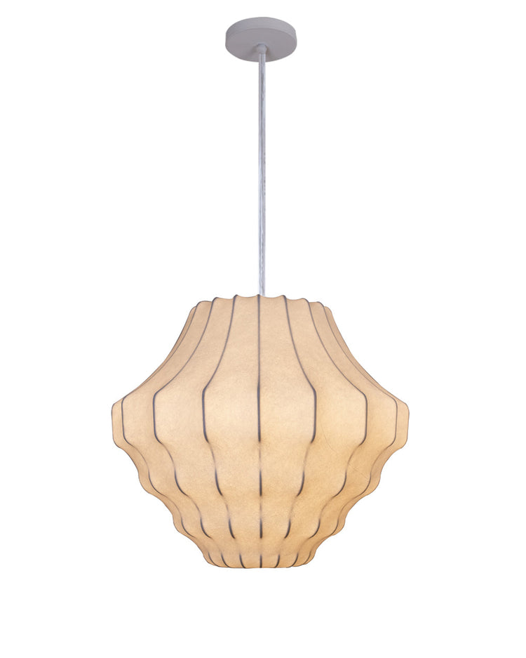 WOMO Japandi Silk Pendant Light