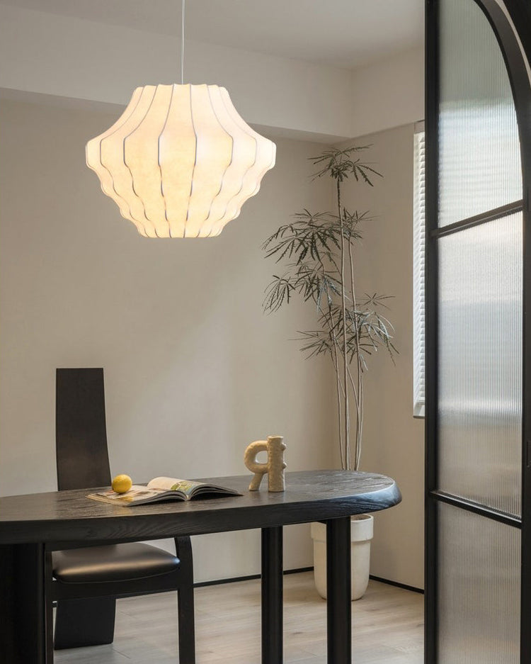 WOMO Japandi Silk Pendant Light