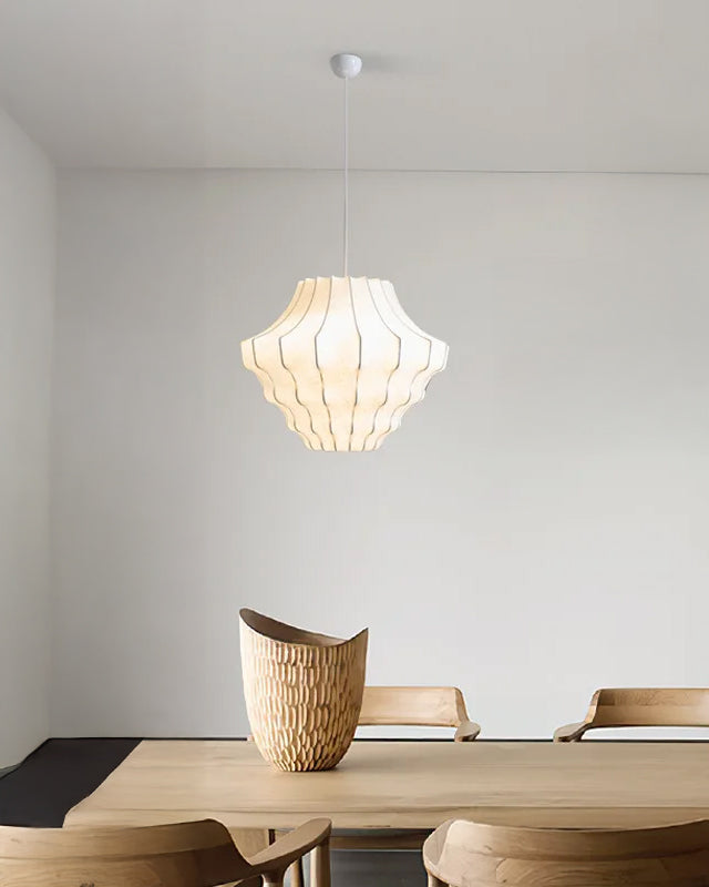 WOMO Japandi Silk Pendant Light