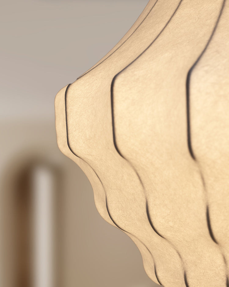 WOMO Japandi Silk Pendant Light