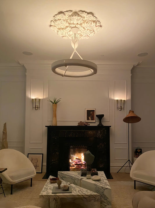 Tinsley Plaster Chandelier