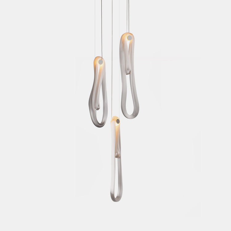 Folding Microfilaments Pendants light