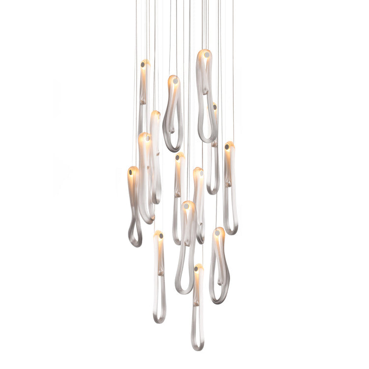 Folding Microfilaments Pendants light