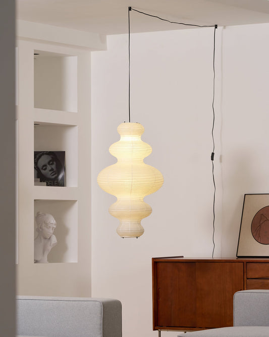 Akari Juni Pendant Swag Lamp