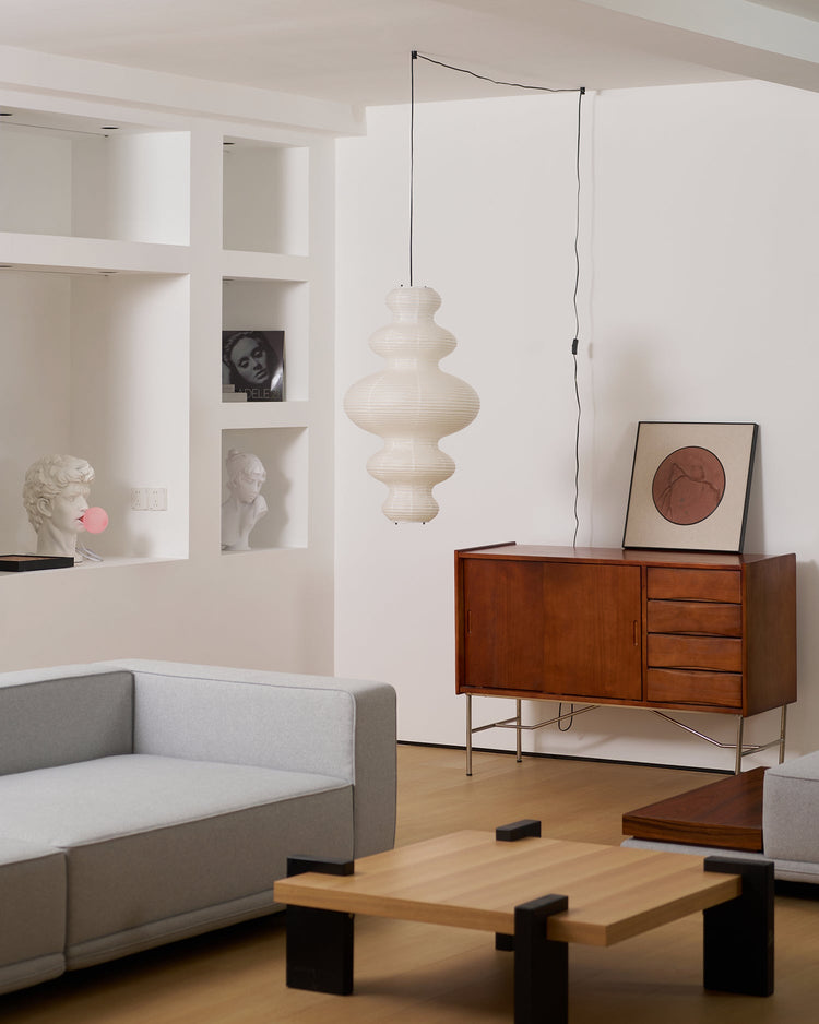 Akari Juni Pendant Swag Lamp