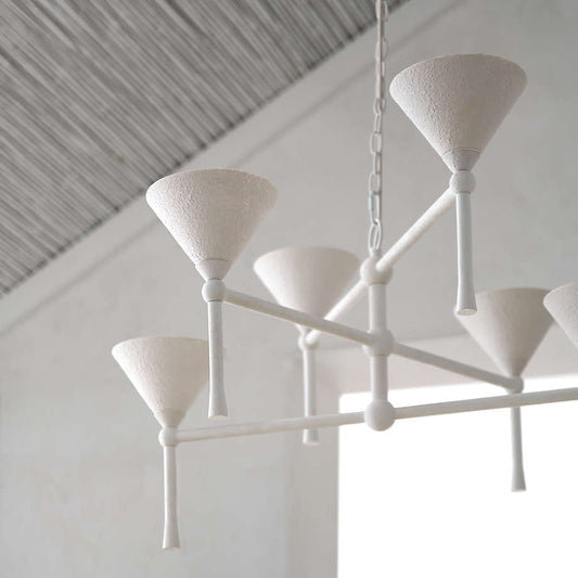 Sardinia 6-Light Plaster Chandelier