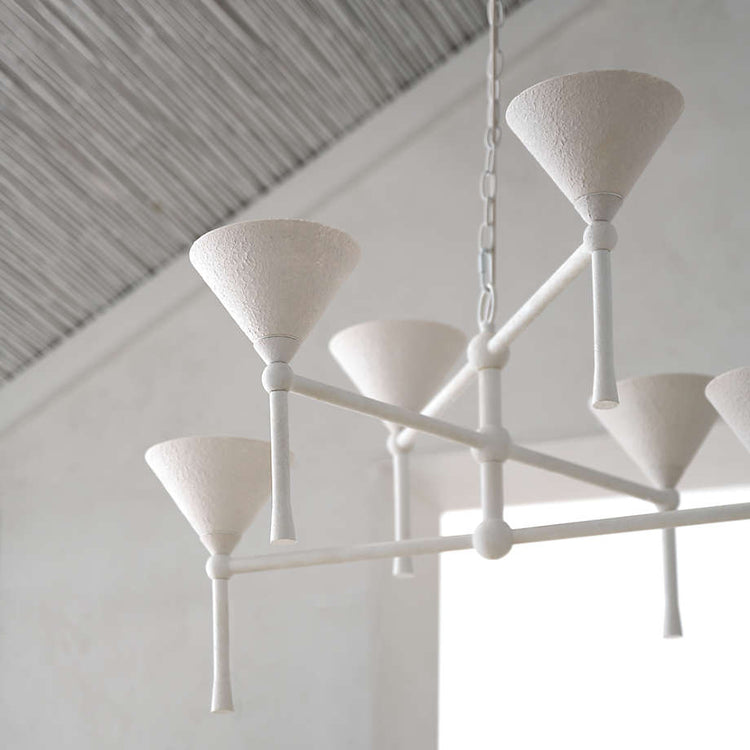 Sardinia 6-Light Plaster Chandelier