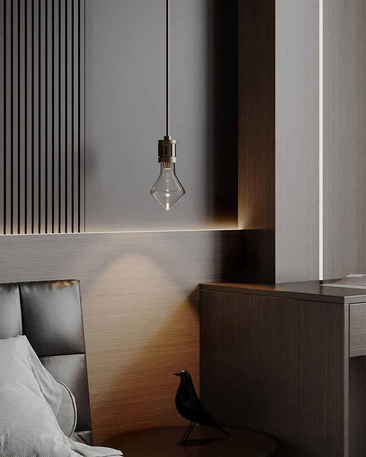 Diamond Glass Pendant Lamp