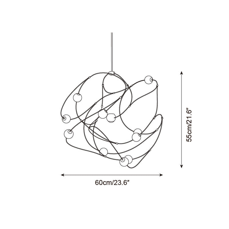 Flutterveil Chandelier