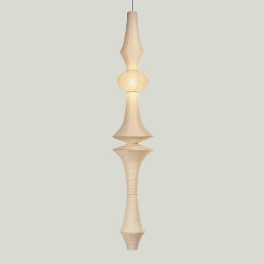 Washi Paper E Pendant Light
