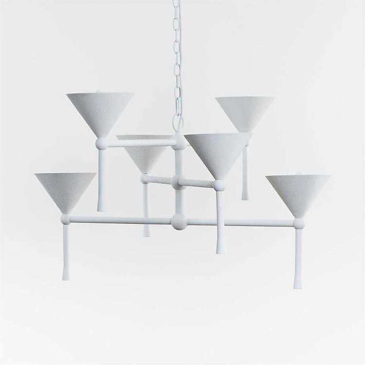 Sardinia 6-Light Plaster Chandelier