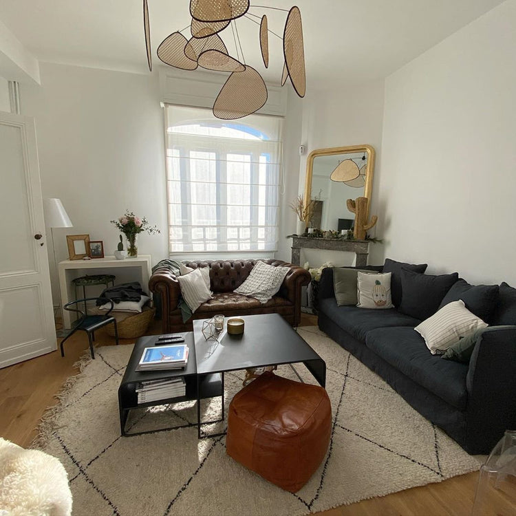 Screen Cannage Pendant Swag Light