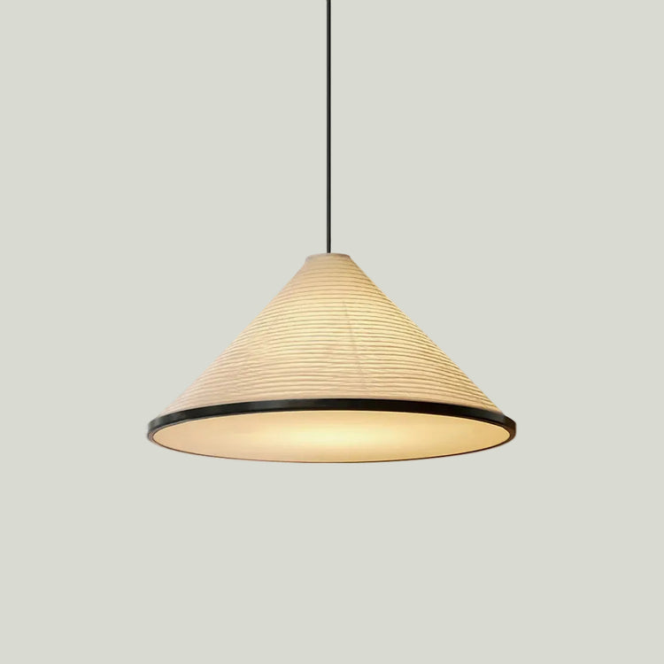 Washi Paper Pyramid Pendant Lamp