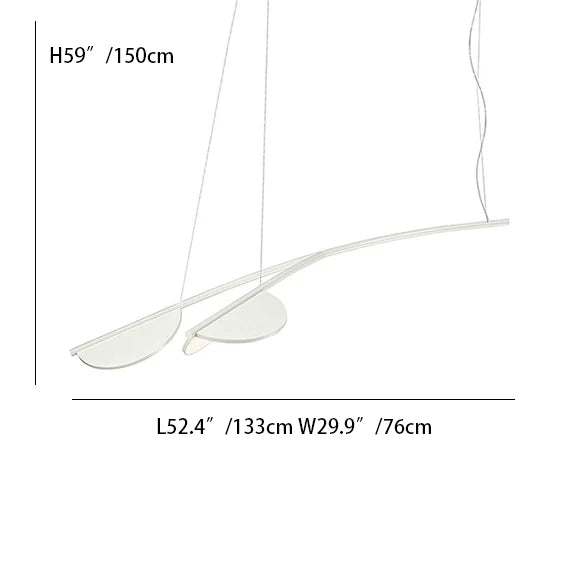 Almendra Organic Chandelier