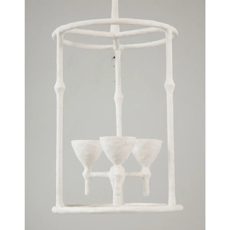 Bespoke Plaster Alard Three-Light Fixture