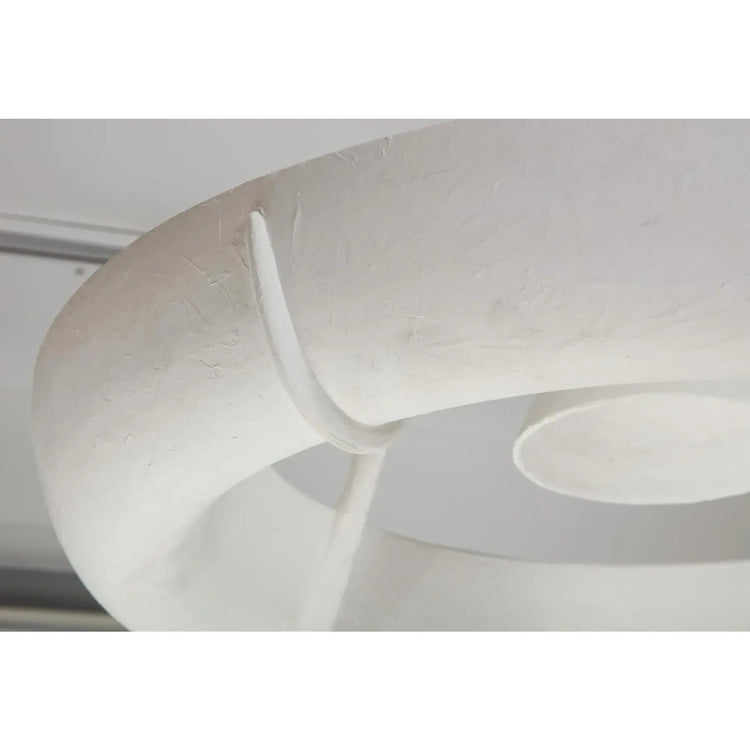Bespoke Sculptural Plaster Light Fixture in the Jean-Michel Frank Manner