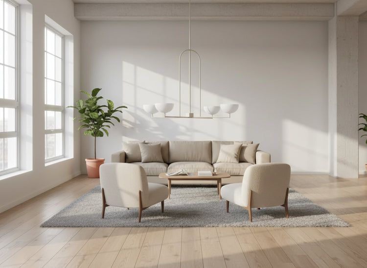 4 Bowl Pendant with Arch