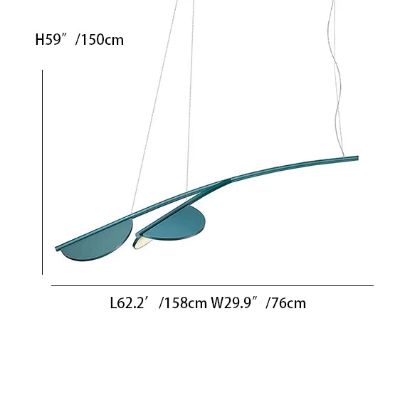 Almendra Organic Chandelier