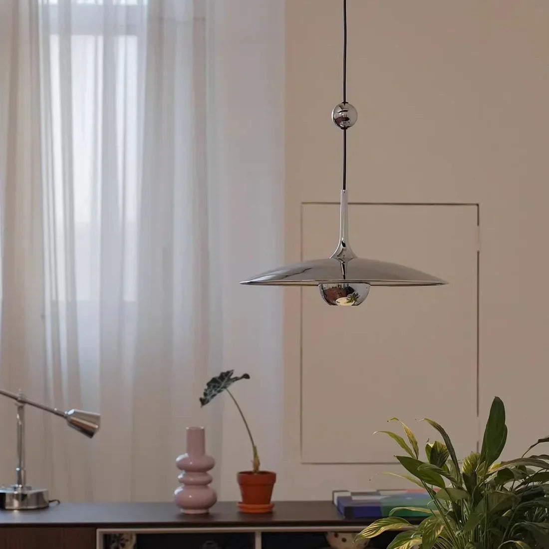 Reflecting Elegance: Why I Chose the Banerge Chrome Pendant Light for My Home