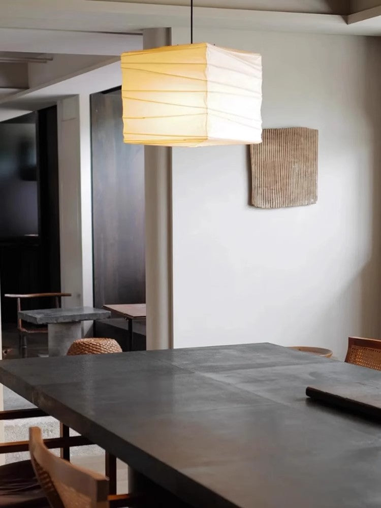 Ayla Paper Cube Pendant Lamp