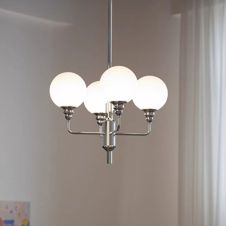 Bauhaus Original: Space Age Geometric Chandelier with Art Deco Tiered Detailing