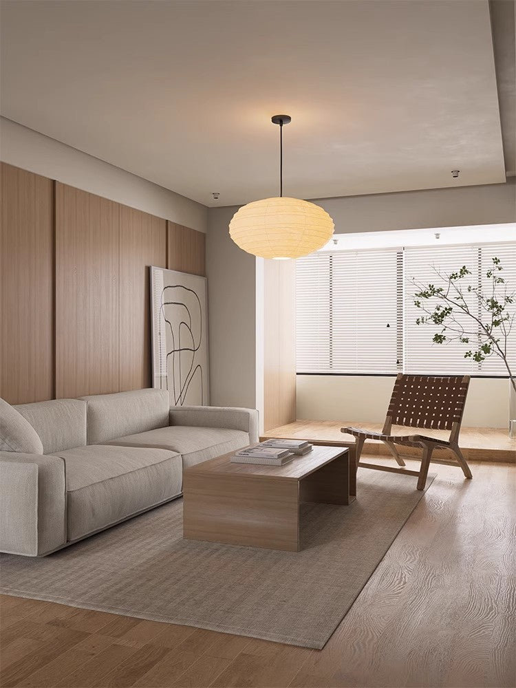 Wabi-Sabi Round Silk 50EN Pendant Light