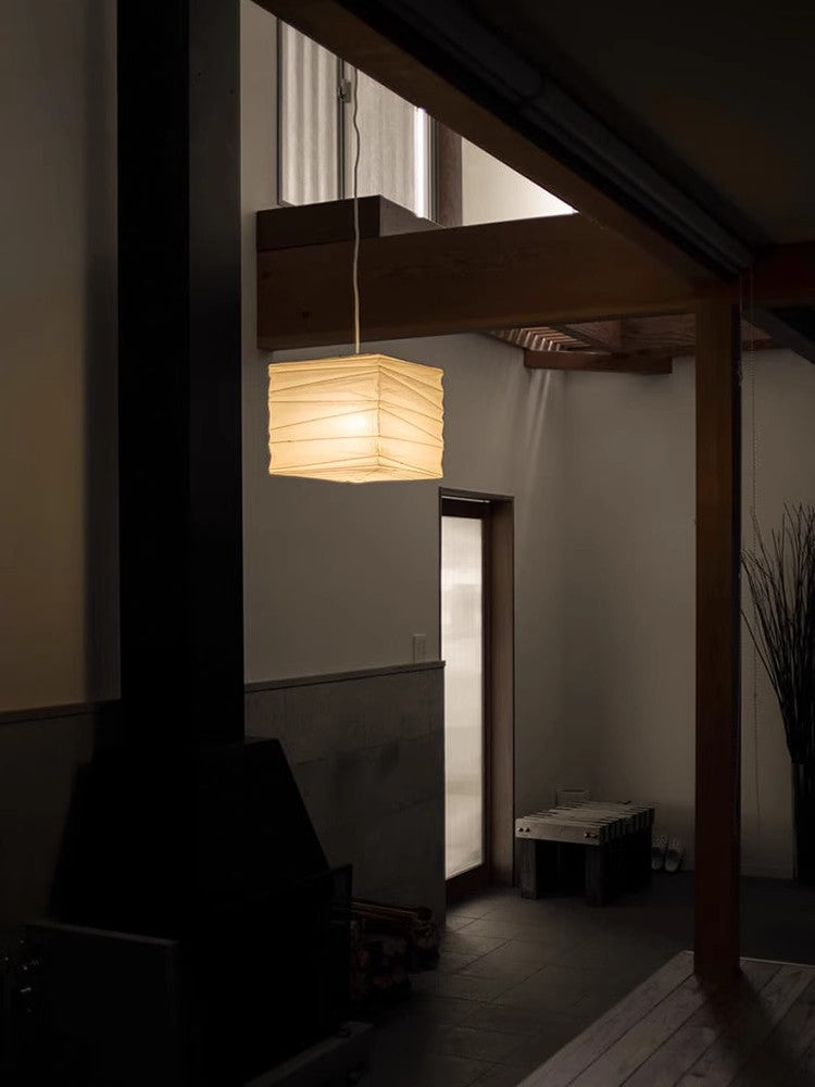 Ayla Paper Cube Pendant Lamp