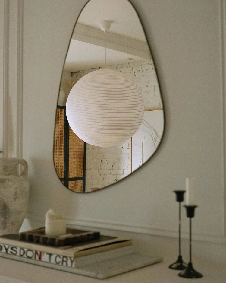 Akari 45A Washi Paper Round Series Pendant Lamp