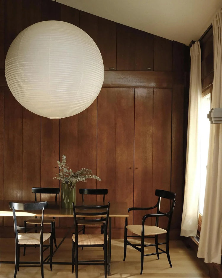 Akari 45A Washi Paper Round Series Pendant Lamp