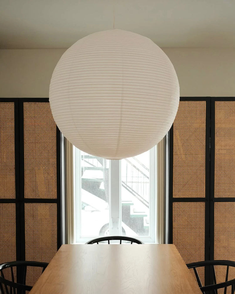 Akari 45A Washi Paper Round Series Pendant Lamp