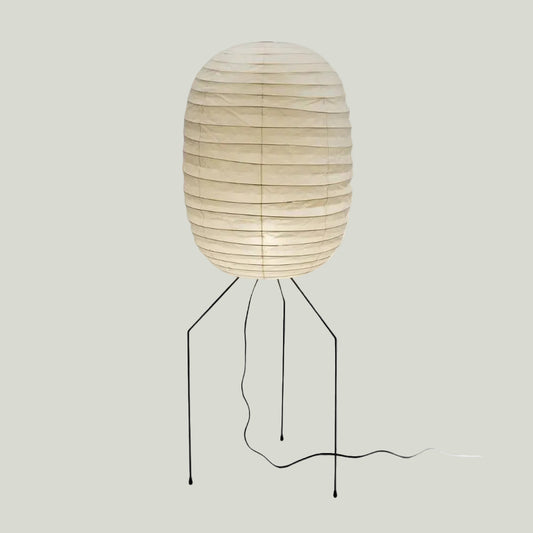 Ellipsa Rice Paper Lantern Floor Lamp