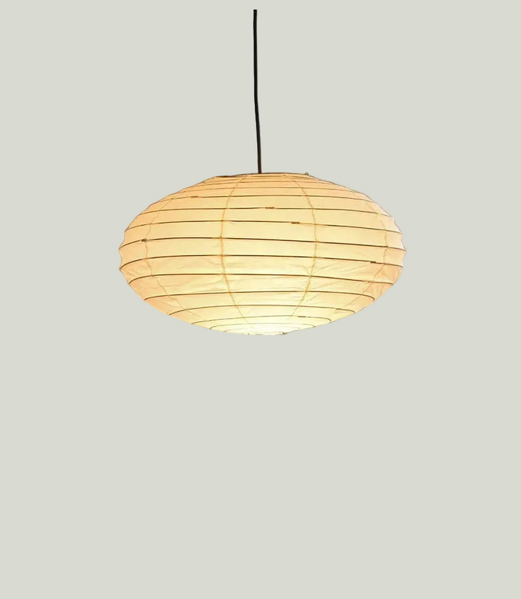 Wabi-Sabi Round Silk 50EN Pendant Light