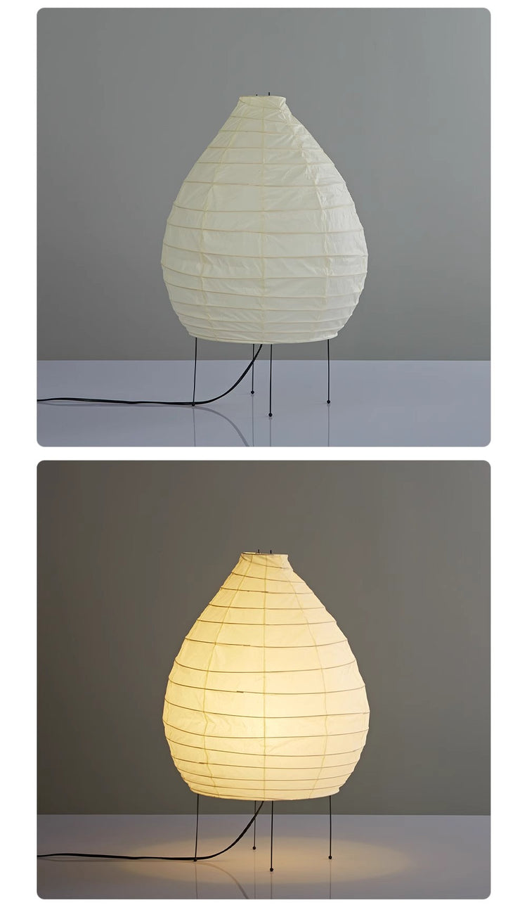 Washi Paper Lantern Table Lamp