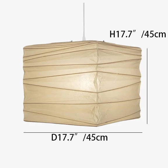 Ayla Paper Cube Pendant Lamp