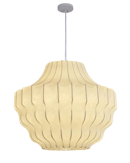 WOMO Japandi Silk Pendant Light
