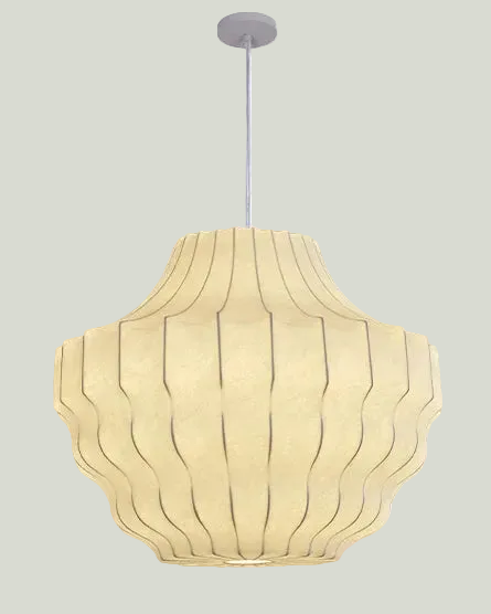 WOMO Japandi Silk Pendant Light