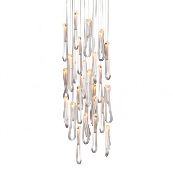 Folding Microfilaments Pendants light