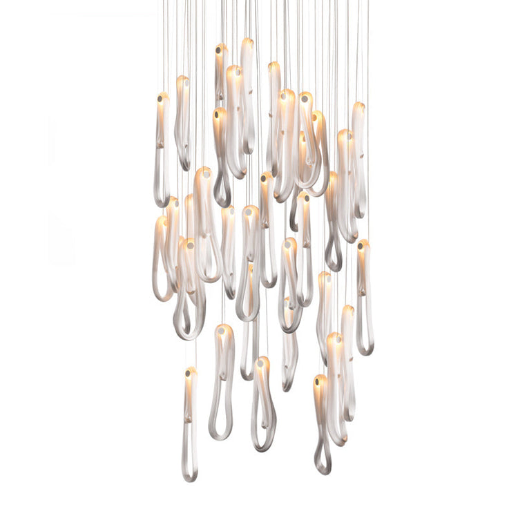 Folding Microfilaments Pendants light
