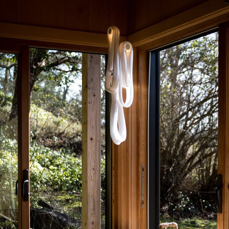 Folding Microfilaments Pendants light