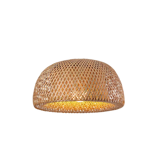 Bamboo Braided Pendant Lamp