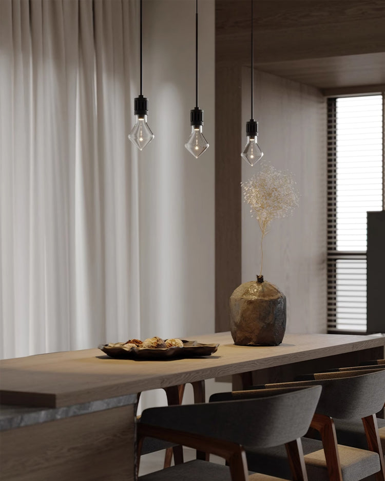 Diamond Glass Pendant Lamp