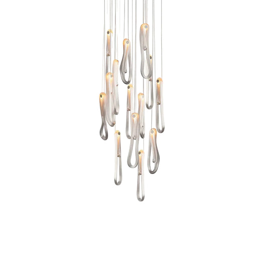 Folding Microfilaments Pendants light