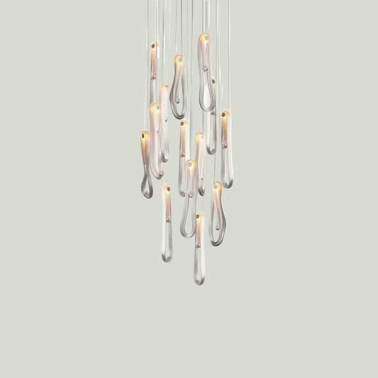 Folding Microfilaments Pendants light