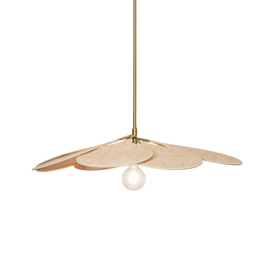 Petals Bloom Rattan Pendant Lamp
