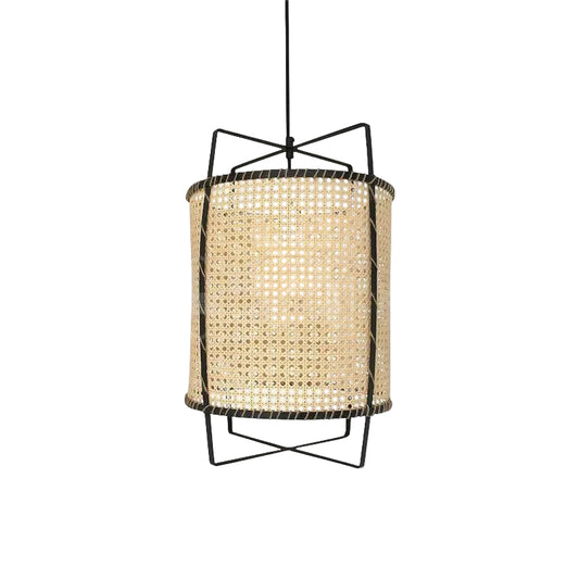 Rattan Cane Pendant Light